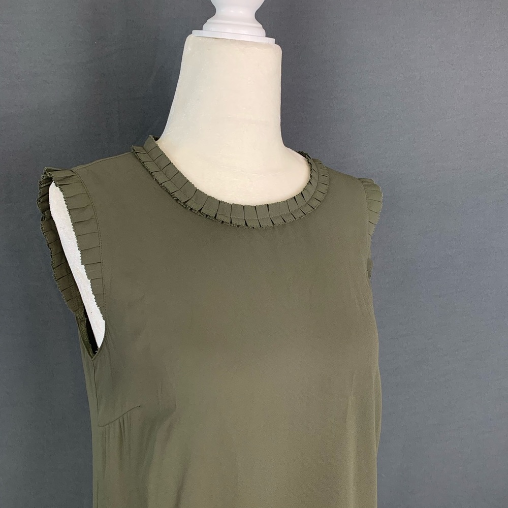 Green J. Crew Blouse